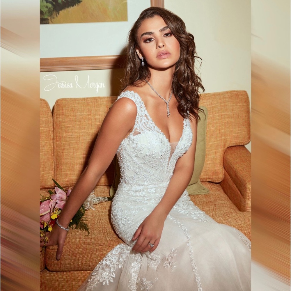 NWT Lace and Tulle Wedding Jessica Morgan by Kitty Chen. - Picture 6 of 7